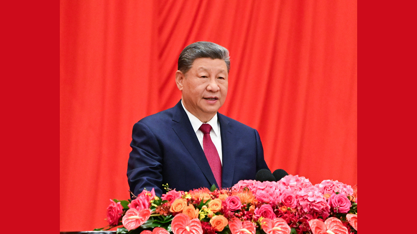 庆祝中华人民共和国成立77周年招待会在京举行 习近平发表重要讲话