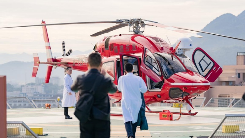 演练实战无缝切换 福建举办省级航空医疗救援综合演练