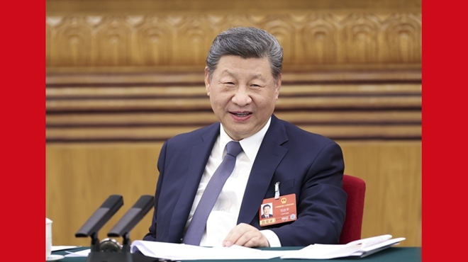 习近平参加江苏代表团审议